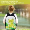 Frog Kids School Bag, 3D Printed Travel Backpacks, Kids Backpacks,Anime