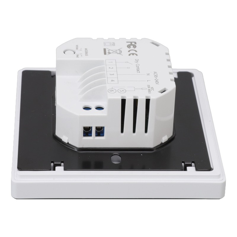 Smart Temperature Controller IP20 Protection PC ABS White Programmable Boiler