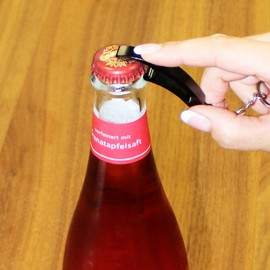 com-four® 12 x Bottle Openers as Key Rings in Bright Colours - Party Bags (Pack of 12 - Bottle Opener)