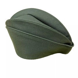 Vintage US Women's Army Corps (WAC) Officer Garrison Hat Cap Size 20   [A6]