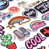 Wlkq QM-11-42PCS Iron-on Patches, 42 Pieces, DIY, Popular Set, Stick