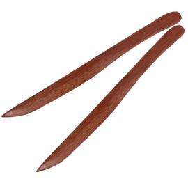 2Pcs 9.84 Inch Wooden Envelope Opener Long Handle Desk Office Envelope Letter Opener Paper Cutting Envelope Slitter for School Home Office Supplies