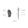 FinalFork Collapsible, Portable, Reusable Metal Fork with Travel Case |