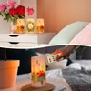 Retisee 3 Pcs Farmhouse Christmas Flameless Candles with Remote Rustic