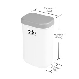 DODAMOUR 2 Pcs Travel Soap Container, Portable Soap Dish with Lid, Plastic Bar Soap Holder (Square)