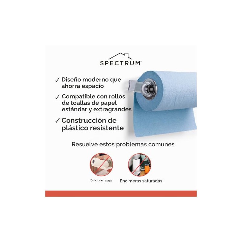 Spectrum - Soporte para Toallas de Papel diversificado para Pared,