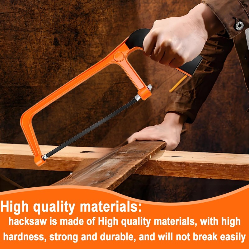21 Pcs Hack Saw Set, 1 Pcs 26x17x9.5cm Mini Hacksaw