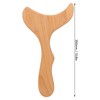 Gua Sha Board Men Women Wooden Ergonomic Muscle Relaxation Scraping