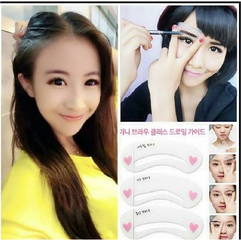 MNoel Eyebrows Can Be Different in Your Mood! Eyebrow Template