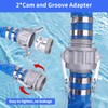 2 Inch Suction Hose Pump Kit for Water/Trash Pump Include