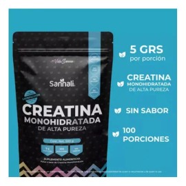 Pack de 2 Creatinas Monohidratadas Alta Pureza en Polvo - Sannali - 500g Sin sabor