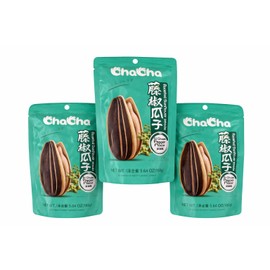 HealthEmpire for ChaCha Roasted Sunflower Seeds (3 bags) Si Chuan Pepper flavor