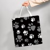 WAITPI Cute Dog Paw Mom Canvas Tote Bag Gifts for