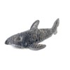Ruff Play Extra Tuff Plush Shark Dog Toy, Grey &