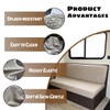 RV Couch Covers for Sofa Bed 2 Piece Stretchable Jackknife