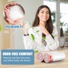 120 Count 4 Gallon Trash Bags Drawstring, JUKFITA Tear-Free Small