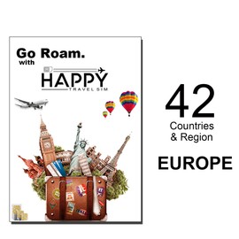 UK, Europe Travel SIM Card, UK, Europe Data Roaming SIM Card (6GB Fixed Data, UP to 15DAYS)