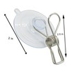 XJKJSX XJKJ 12 Pcs Suction cup clamp plastic circular suction