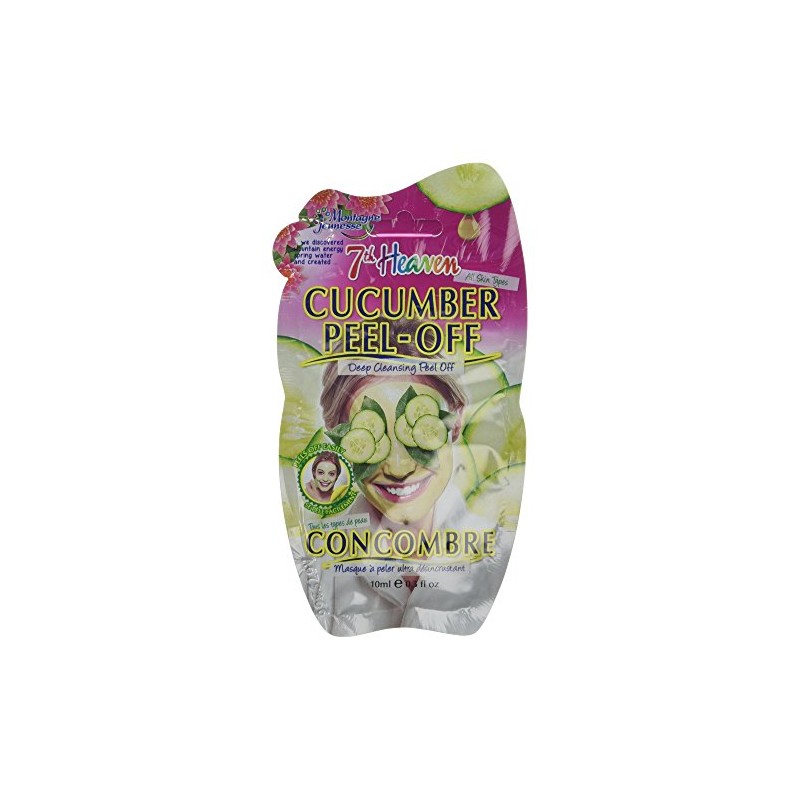 7th Heaven Cucumber Peel-Off Face Mask, 10ml