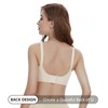 Dresime Pregnancy Nursing Bra Seamless Nursing Bra Without Underwire Maternity