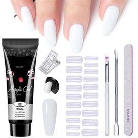 Poly Gel Nail Set, Poly Nail Gel Set, Polygel Starter Set, Nail Extension Gel Set, Nail Art Design, Suitable for Beginners