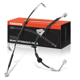 A-Premium Rear Driver and Passenger Side Brake Hydraulic Hose Compatible with Select Chrysler Models - Pacifica 2017 - Replace# 68223524AB (Pack of 2)
