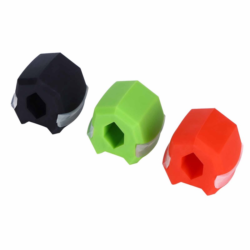 3pcs Face Neck Exercise Ball Jaw Muscle Training Facial Jawline