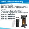 PROSOCOOL Debris Canister Fine Mesh Bag 004152451700 Replacement for Paramount