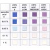 Ascorbic Acid Vitamin C Food Test Strips, 0.01 to 0.1%