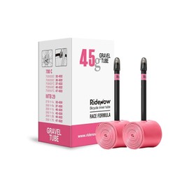 Pack of 2 TPU Inner Tubes - Ultralight 700×18-32C & 32-47C Bicycle Inner Tubes with SV (Presta Valve) 45/65/85mm - Ideal for Road & Gravel Bike