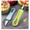 Lecute 4 Cortadores De Frutas Moldes Verduras Galletas Lunch