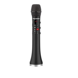 SingMasters SM30 Karaoke Microphone Machine,Carpool Karaoke Microphone,Bluetooth Microphone Wireless,Portable Handheld Karaoke Mic & Speaker for Kids,Adults Party (Black)