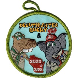 SMB-2020-03 - Scoutmaster Bucky / Big AL 2020 Bay Lakes Merit Badge Day Patch