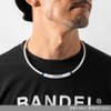 BANDEL バンデル BANDEL×muta Healthcare BOLD Necklace Lite Sports White 47cm