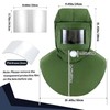 Jecery Sand Blasting Hood with 1 Pcs Replacement PC Lens