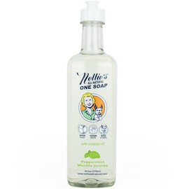 Nellie's One Soap (For Dishes, Dogs, and Hands), 570ml, Peppermint