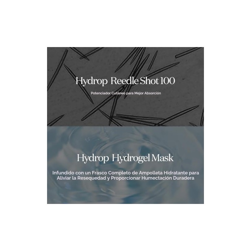 VT COSMETICS Hydrop Reedle Shot 100hl 2step Hydrogel Mask