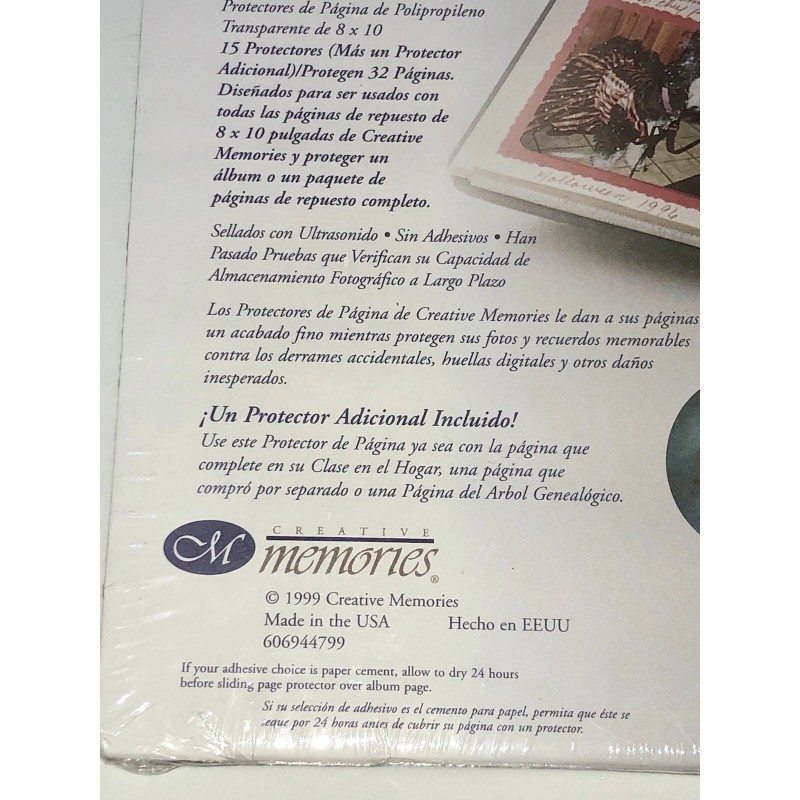 The Creative Memories Collection 8 x 10 Page Protectors 15