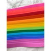 3/8" Rainbow Paper Strips for German, Froebel, Moravian Stars &