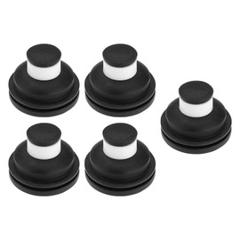 EMSea 5-Piece Mounting Clips for the Rubber Grommet of the Engine Cover Compatible with Renault Compatible with Kangoo Compatible with Megane 7701056972 7701060158