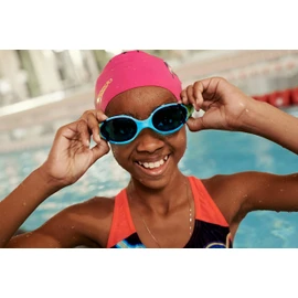 Speedo Unisex Kids Biofuse 2.0 Goggles, Hypersonic Blue/True Navy/Lumo Green/Blue, ONESZ