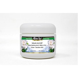 Salicylic Acid USP (Beta Hydroxy Acid - BHA) (1.5%) - Cream - Sensitive Skin (2 oz, ZIN: 428108) - 3 Pack