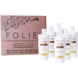 Serum Restore 125ml 6 pack Crema Para Peinar Con Aceite De Argan Folie Profesional