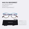 ZENOTTIC Blue Light Filter Glasses for Men and Women Computer