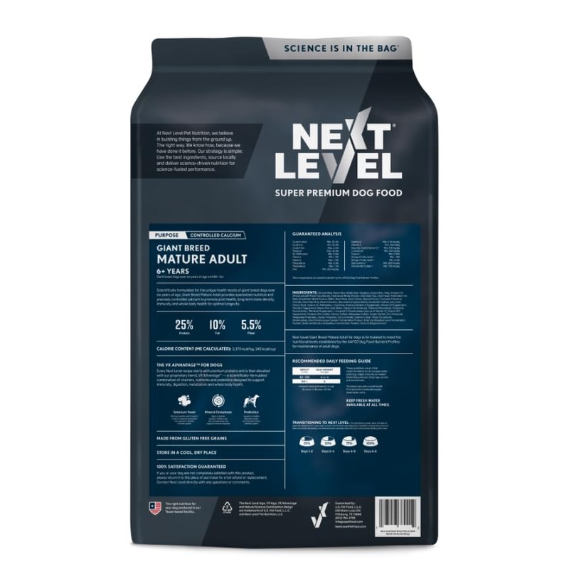 Next Level Super Premium Dog Food – Giant Breed Mature