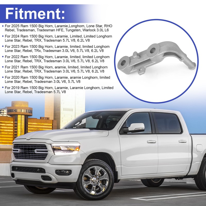 Rear Right Exhaust Bracket Muffler Support Assembly Passenger Side Compatible