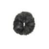 Blue Iris Mink Scrunchie W/Some Black Long Hair