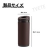 TVETE Car Tissue Case, Tubular Tissue Cover, Bottle-shaped, PU Leather,