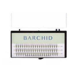 BARCHID False Eyelashes, Natural False Eyelash Extensions, For Flare Self, Thickness 0.003 inch (0.07 mm), 0.5 inch (12 mm), C Curl Pine XSelf Matsueku Kit
