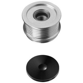 HELLA 9XU 358 038-041 Alternator Freewheel Clutch - Thread Size: M16x1,5 - Number of grooves: 6 - with cap